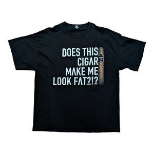 Asylum 13 70 x 7 Cigars Two Sided Graphic Shirt Mens Size XXL Smoking Tobacco